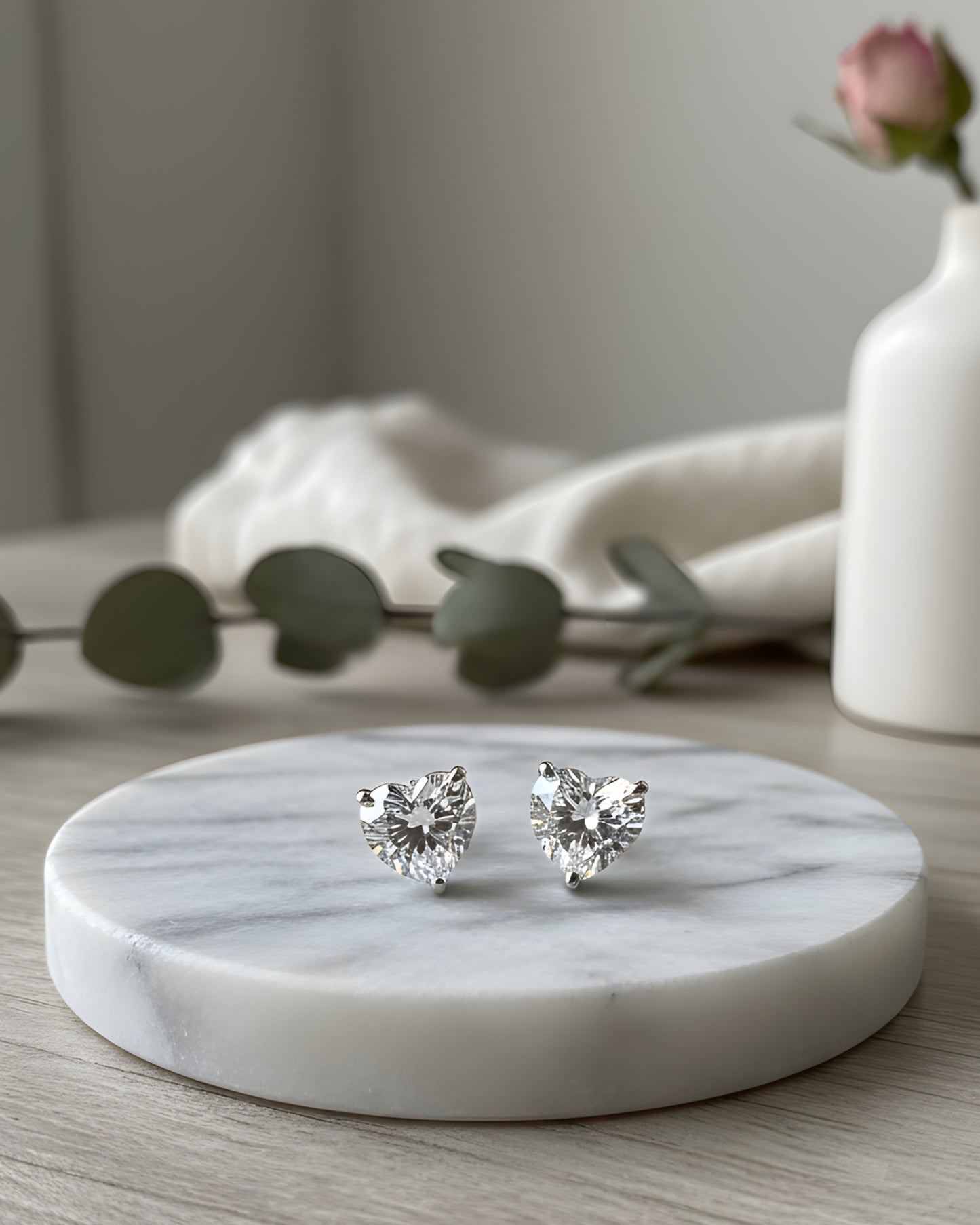 Sweetheart Solitaire Studs