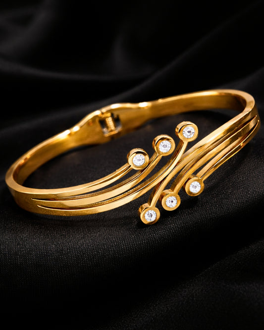 Anti-Tarnish Elysian Geometric Bracelet