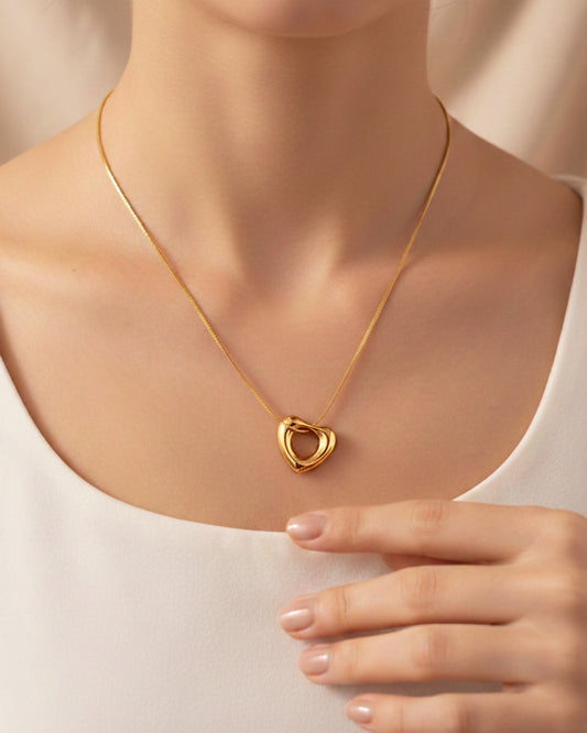 Anti-Tarnish Heartsong Pendant