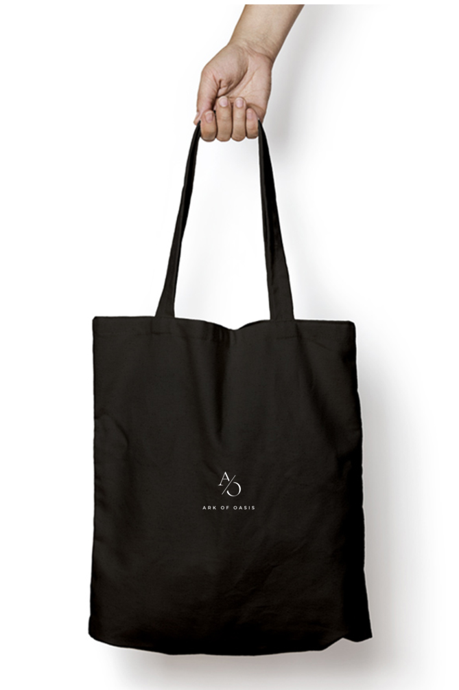Ark of Oasis - Unisex Black Rose Tote Bag