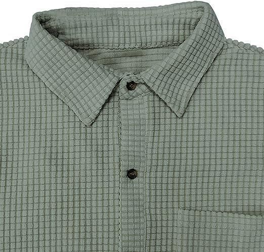 Ark of Oasis - Knit Half Sleeve Shirt (Olive)