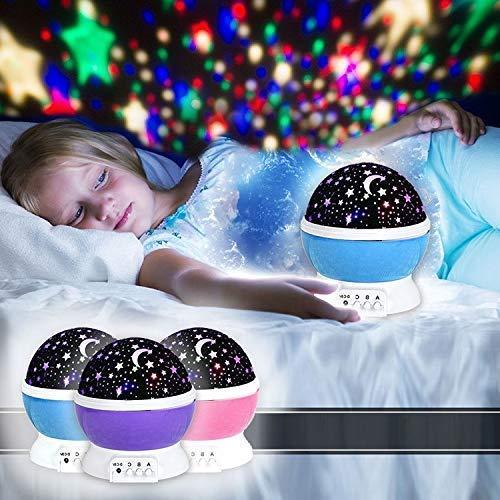 Star Master Color Changing Rotating Projection Lamp