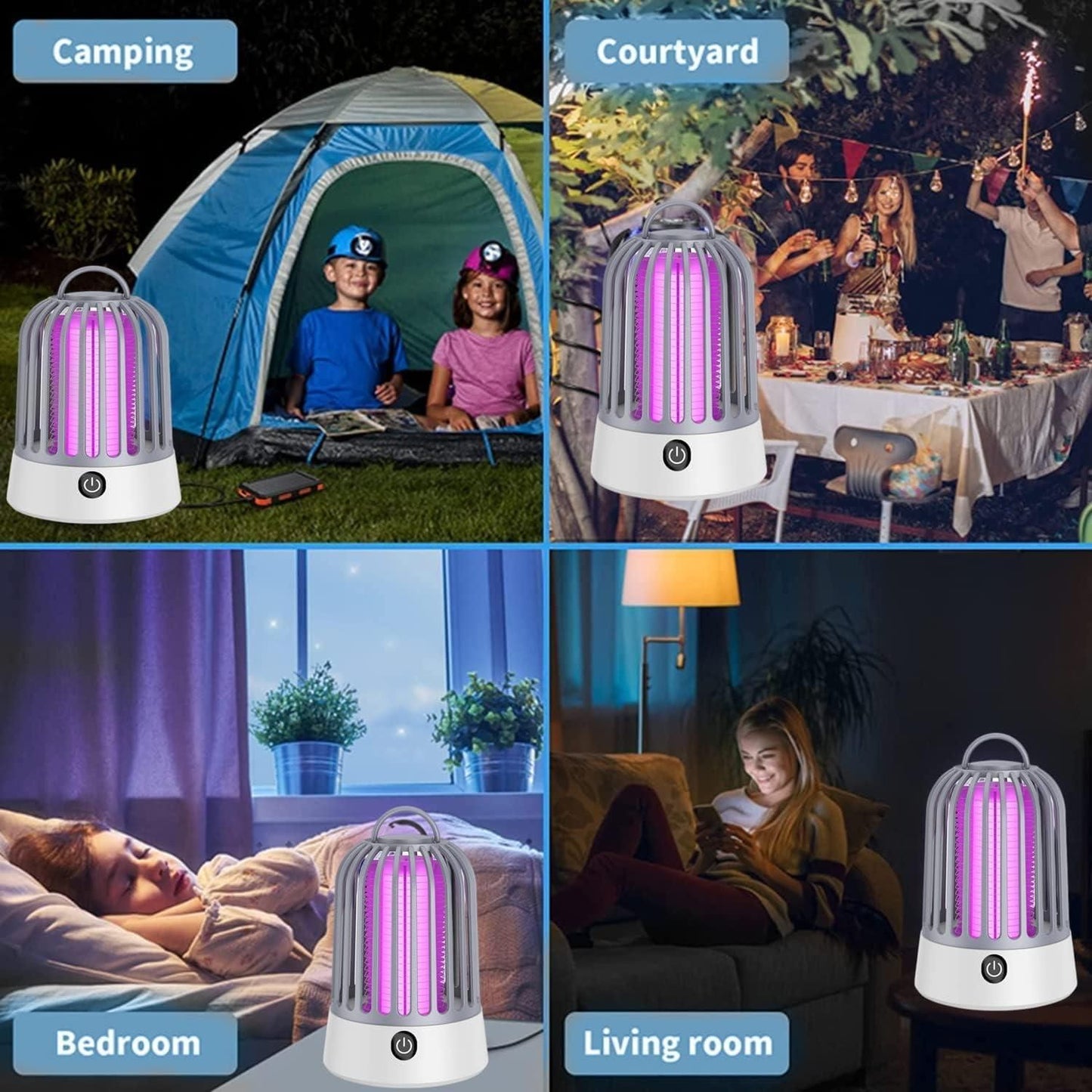 Electric LED Mosquito Killer Lamp for Home