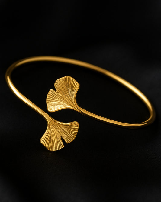 Anti-Tarnish Leaf Bracelet