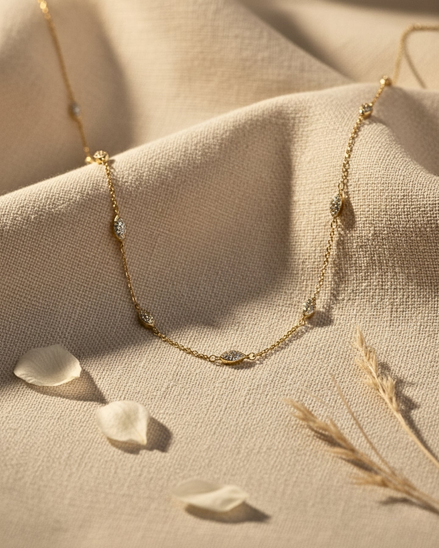 Gilded Eye Anklet
