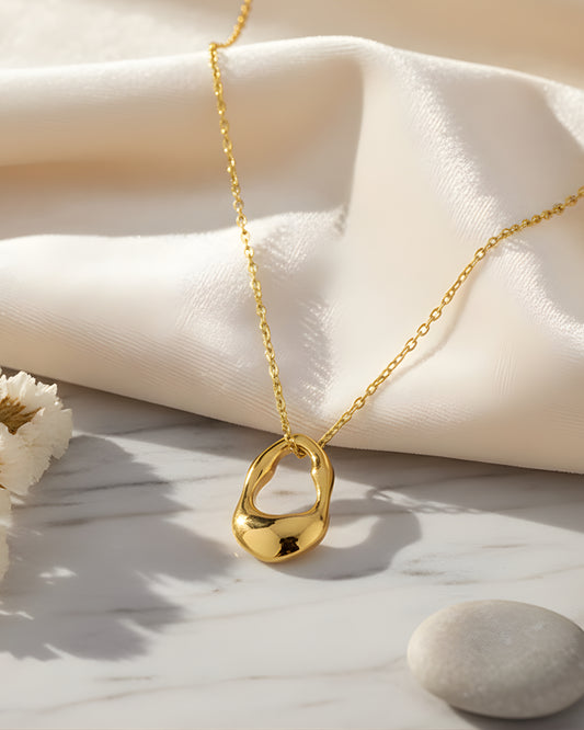 Anti-Tarnish Celestial Drop Pendant