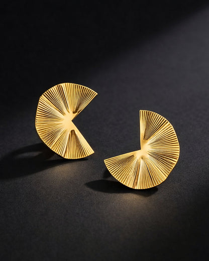 Anti-Tarnish Aurelia Contemporary Earrings