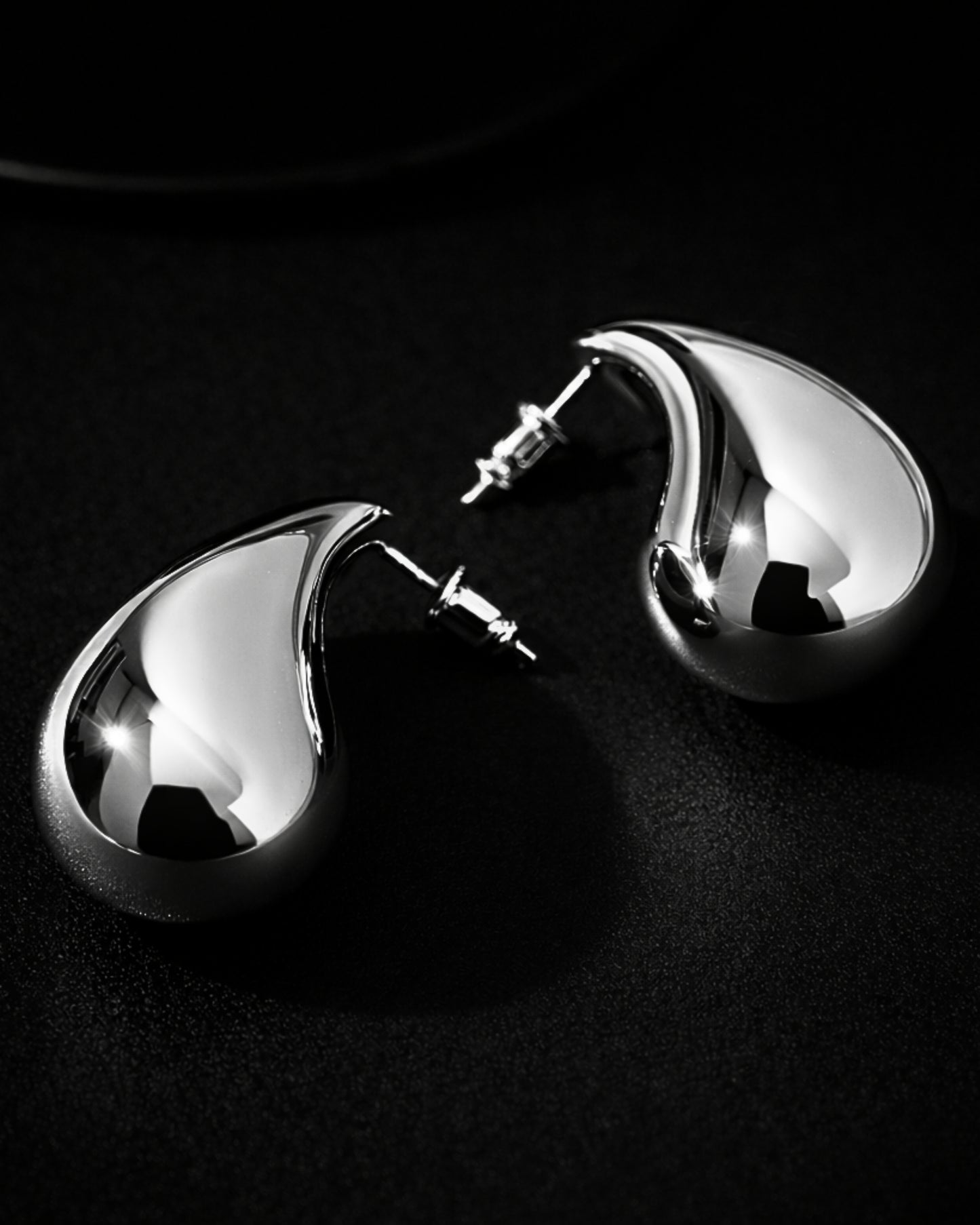 Nova Dome Drop Earrings
