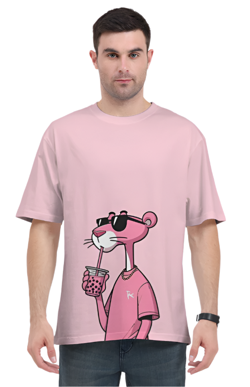 Ark of Oasis - Pink Panther Oversized T-Shirt