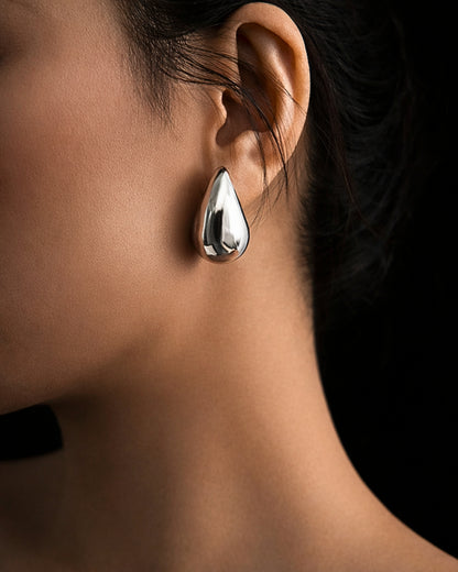 Nova Dome Drop Earrings