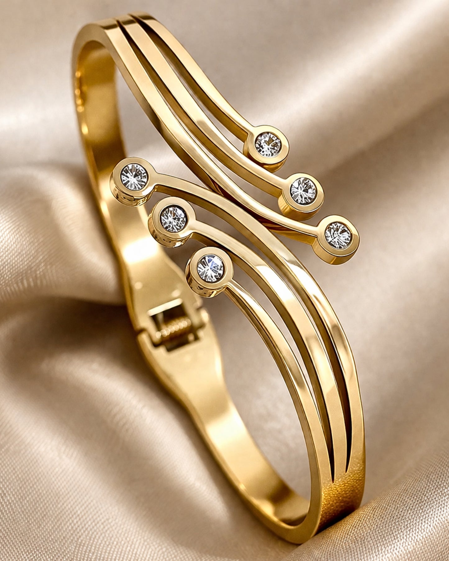 Anti-Tarnish Elysian Geometric Bracelet
