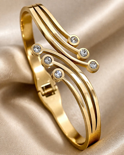 Anti-Tarnish Elysian Geometric Bracelet