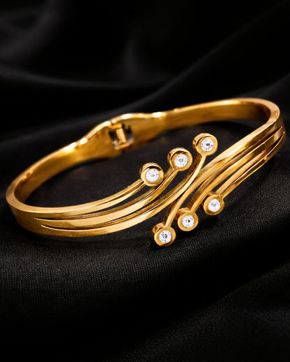 Anti-Tarnish Elysian Geometric Bracelet