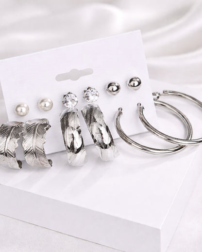 Celestia Leaf Pearl Set