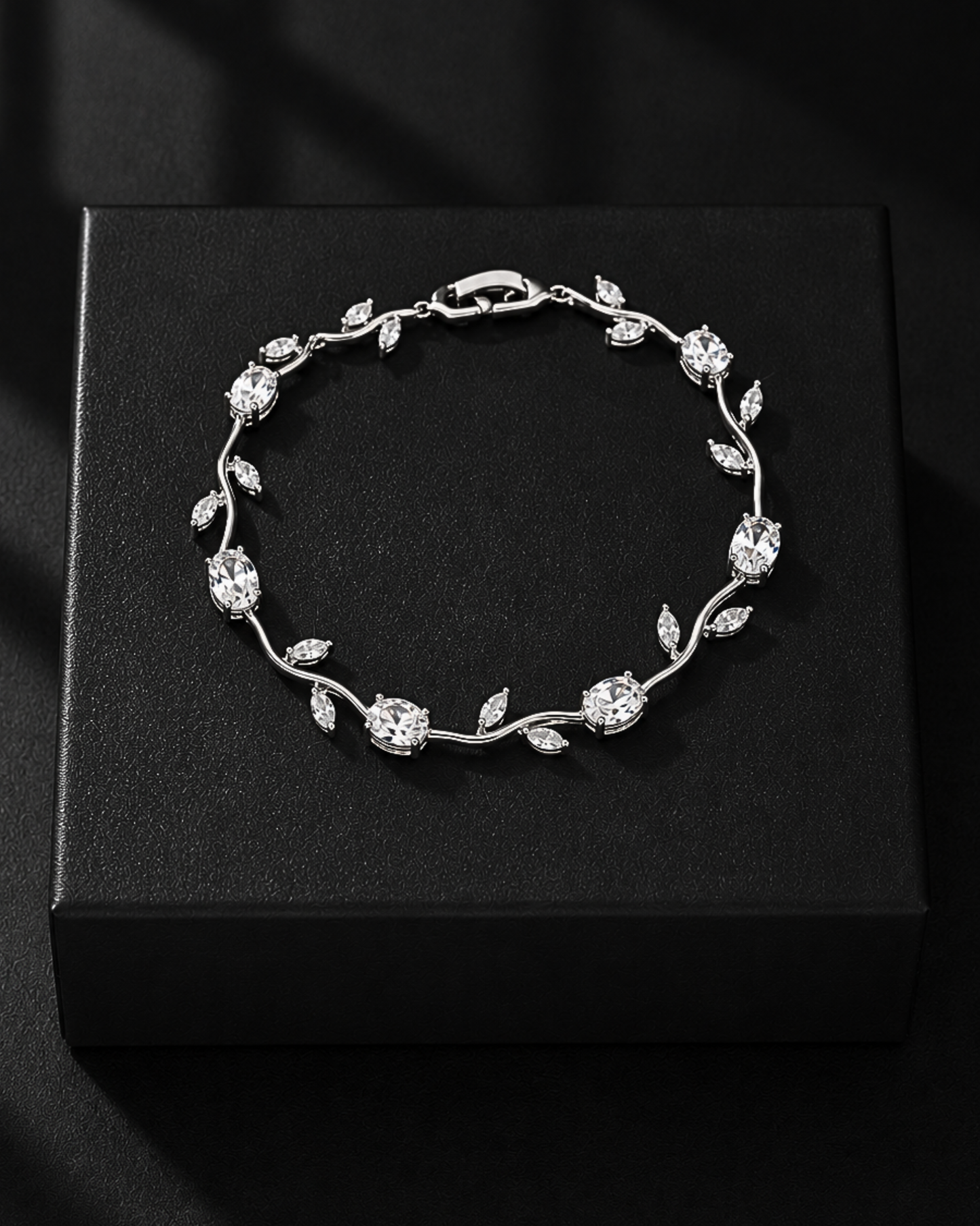 Anti-Tarnish Silver Tulip Bracelet