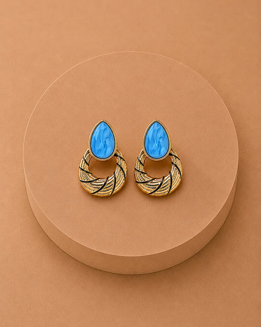 Golden Bloom Earrings