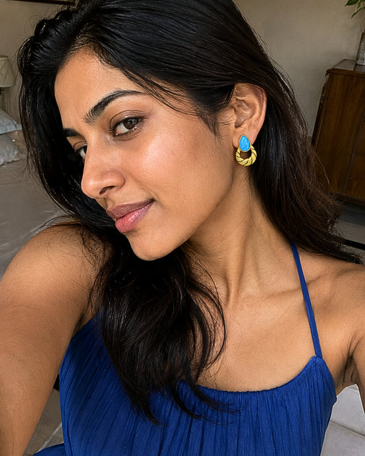 Golden Bloom Earrings