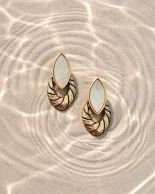 Golden Oasis Earrings