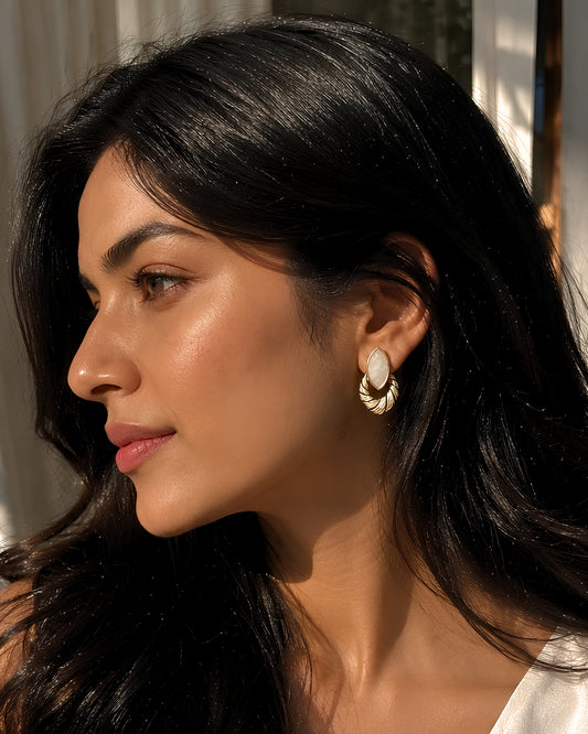 Golden Oasis Earrings