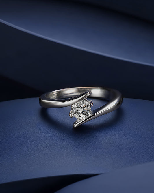 Anti-Tarnish Silver Imperial Ring