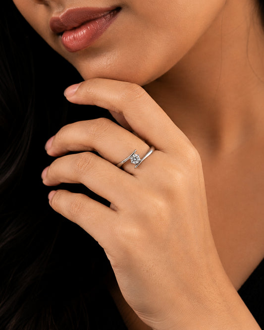Anti-Tarnish Silver Imperial Ring