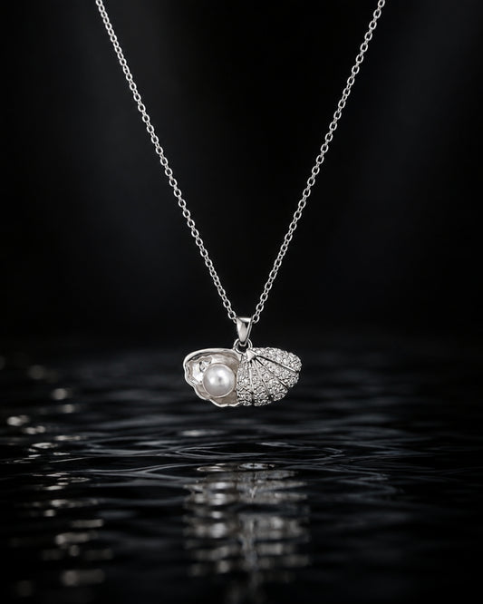 Anti-Tarnish Oceanic Pearl Pendant