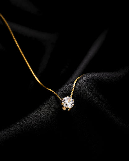 Anti-Tarnish Everlasting Gold Sparkle Pendant