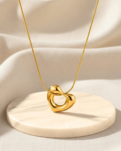 Anti-Tarnish Heartsong Pendant