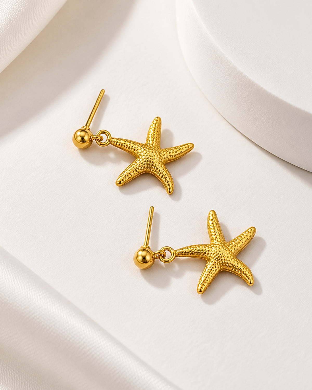 Anti-Tarnish Stella Star Drop Earrings