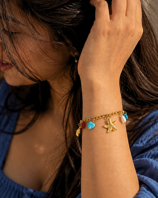Anti-Tarnish Ocean Muse Bracelet