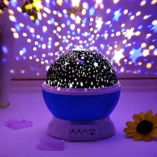 Star Master Color Changing Rotating Projection Lamp