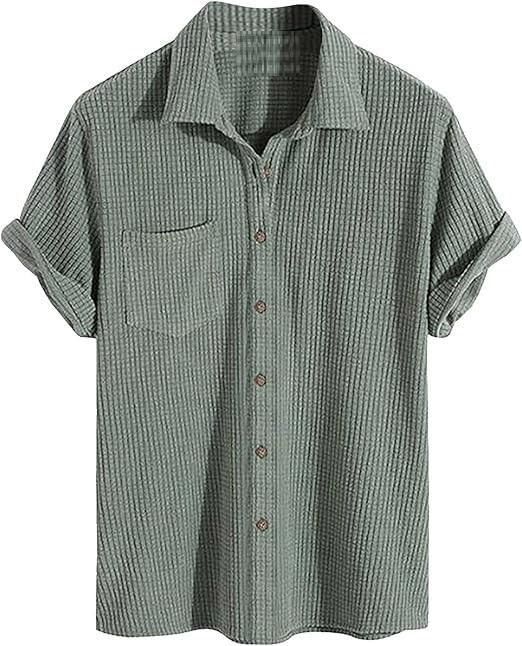 Ark of Oasis - Knit Half Sleeve Shirt (Olive)