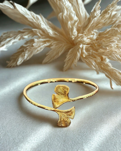Anti-Tarnish Leaf Bracelet