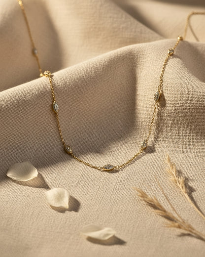 Gilded Eye Anklet