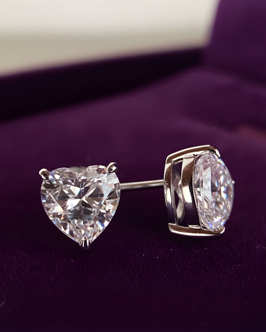 Sweetheart Solitaire Studs
