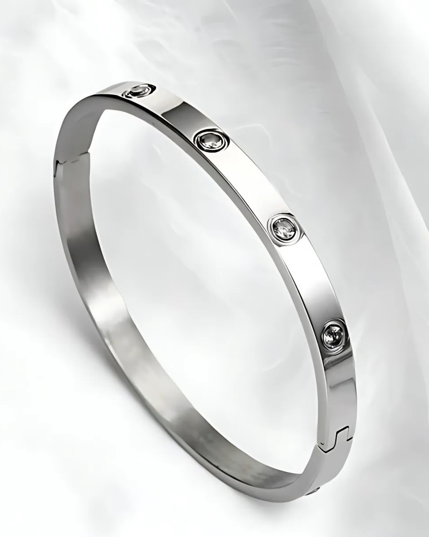 Anti-Tarnish Silver Plated Love Bracelet