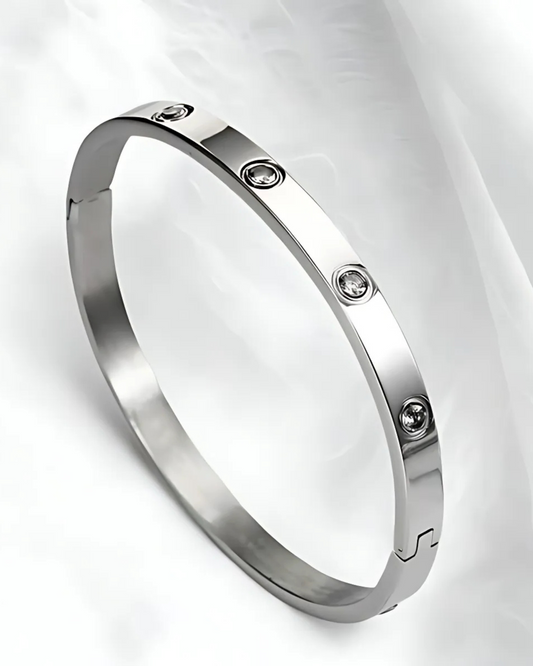 Anti-Tarnish Silver Plated Love Bracelet