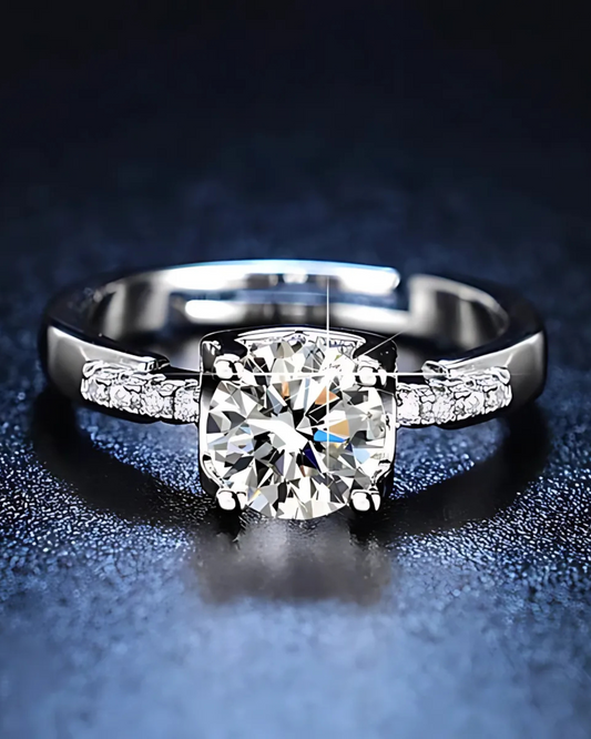 Anti-Tarnish Eternal Radiance American Diamond Ring