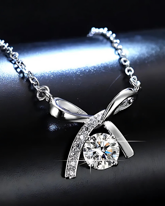 Anti-Tarnish Silver Plated Infinity Pendant