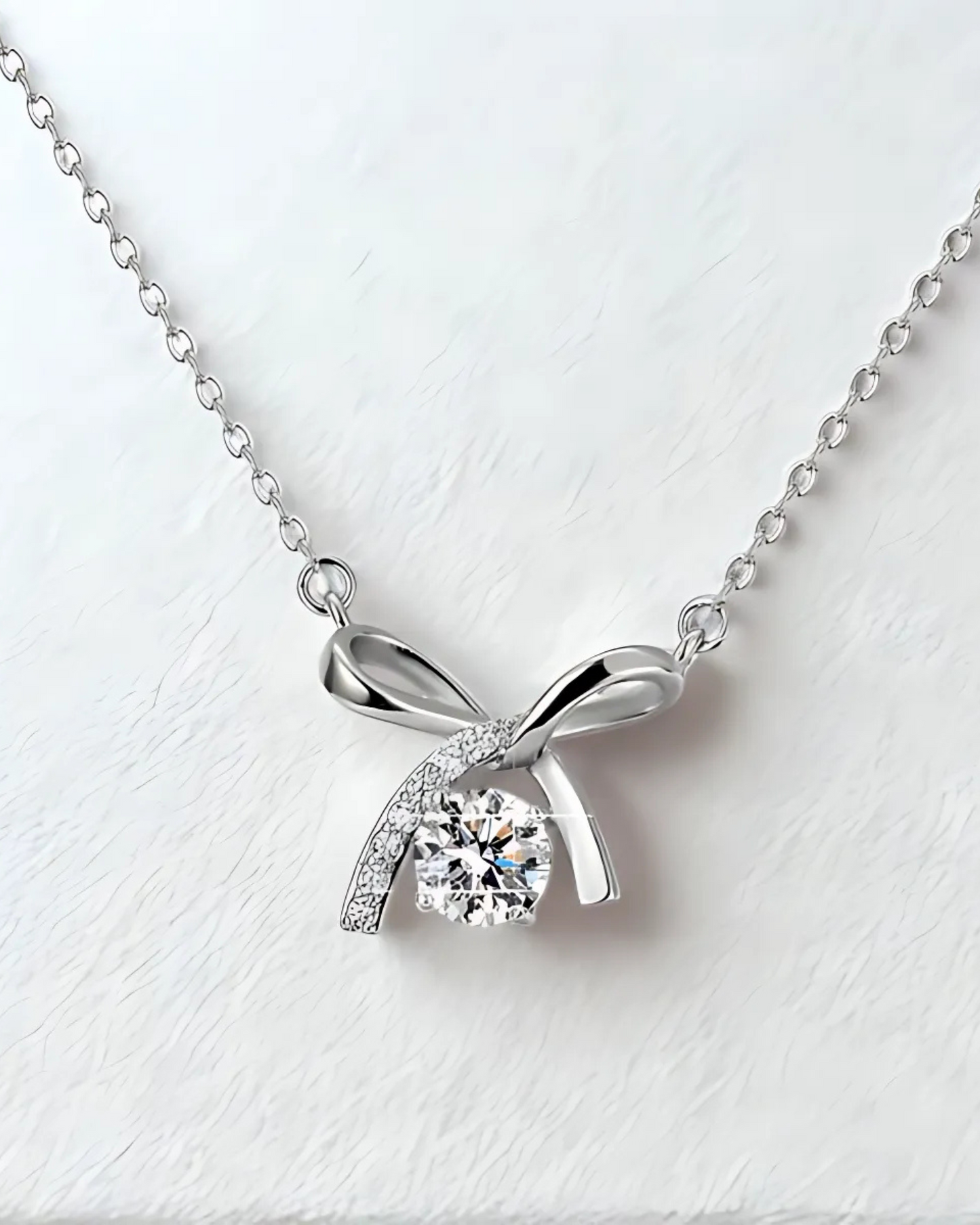 Anti-Tarnish Silver Plated Infinity Pendant